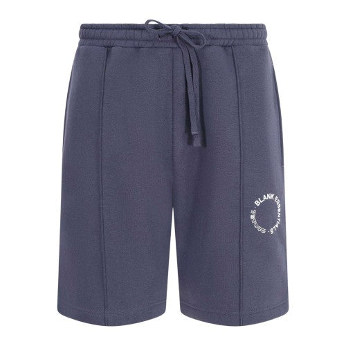 Front - Blank Essentials Mens Fleece Circle Sweat Shorts