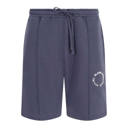 Front - Blank Essentials Mens Fleece Circle Sweat Shorts