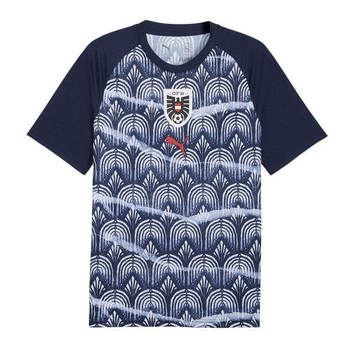 Front - Puma Mens World Cup 2026 Austria FC T-Shirt