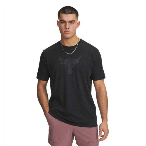Front - Under Armour Mens Project Rock Brahma Bull T-Shirt
