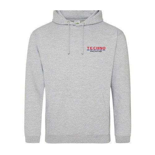 Front - AWD Mens Techno Every Rave Printed Hoodie