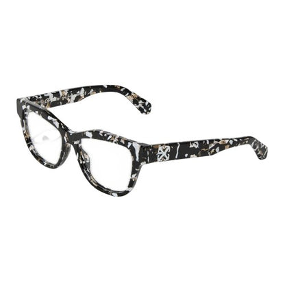 Front - Off White Unisex Adult Style 7g Speckle Sunglasses