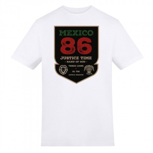 Front - AWD Unisex Adult Mexico 86 Printed T-Shirt