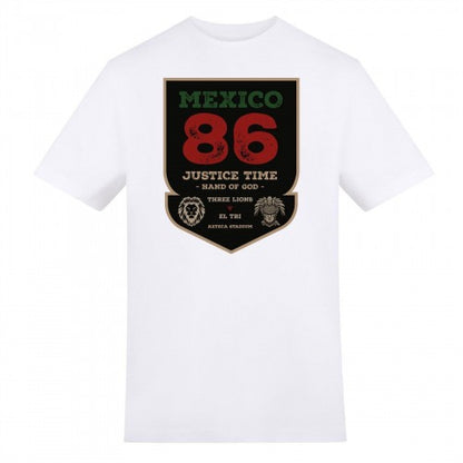 Front - AWD Unisex Adult Mexico 86 Printed T-Shirt