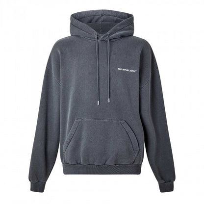 Front - MKI MIYUKI ZOKU Mens Logo Oversized Hoodie