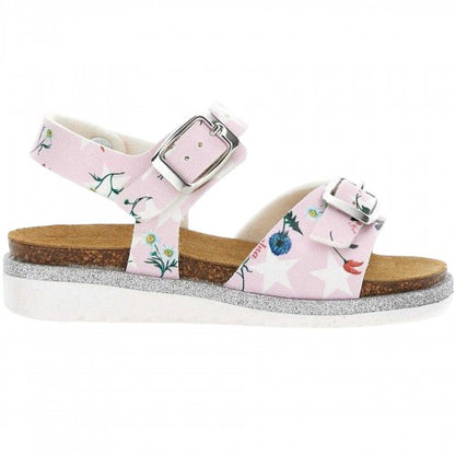 Front - Monnalisa Girls Stars Sandals