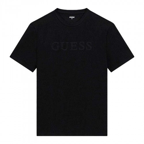 Front - Guess Mens Logo Printed Short-Sleeved T-Shirt