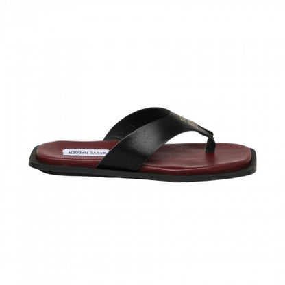 Front - Steve Madden Womens/Ladies Splash B Toe Post Flat Flip Flops