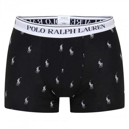 Front - Ralph Lauren Mens Polo Polo Cotton Boxer Briefs (Pack of 3)