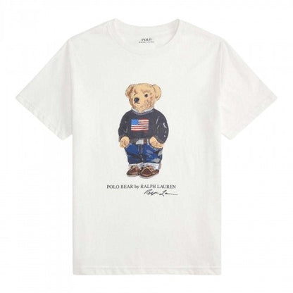 Front - Ralph Lauren Childrens/Kids Polo Bear Bear T-Shirt