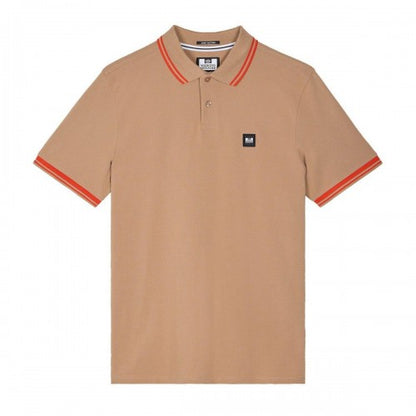 Front - Weekend Offender Mens Levanto Tipped Polo Shirt