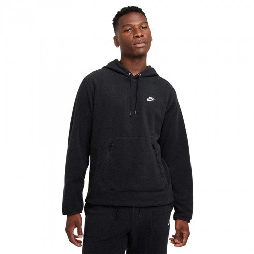 Front - Nike Mens Logo Winter Pullover Hoodie