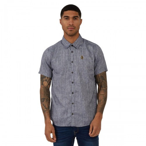 Front - Luke 1977 Mens Yoko Linen Shirt