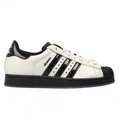 Front - Adidas Unisex Adult Originals Drama Call Leather Flat Trainers