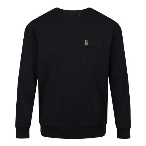 Front - Luke 1977 Mens Knoxville Oversized Sweatshirt