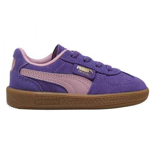 Front - Puma Childrens/Kids Palermo Suede Trainers