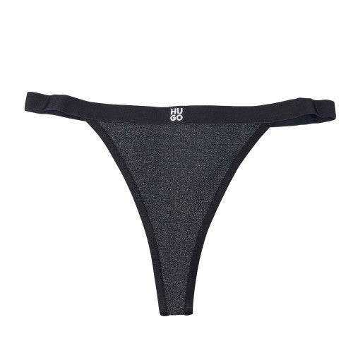 Front - Hugo Womens/Ladies Lurex Thong