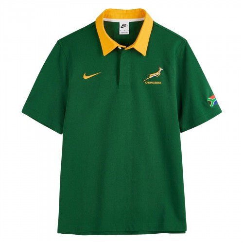 Front - Nike Mens Springboks Classic 2026 Polo Shirt