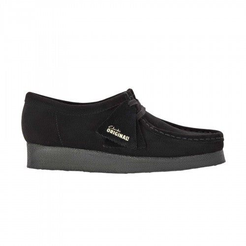 Front - Clarks Originals Mens Wallabee Moccasin Suede Loafers