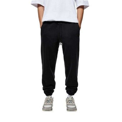 Front - Tela Cruz Mens Studio Fleece Cuffed Ankle Jogging Bottoms