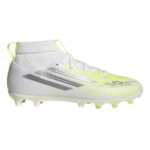 Front - Adidas Childrens/Kids F50 Sparkfusion Lace Up Firm Ground Football Boots