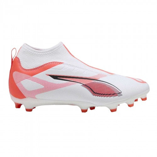 Front - Puma Childrens/Kids Ultra 5 Match+ Firm Ground Football Boots