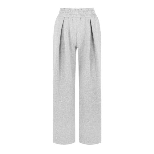 Front - Maniere De Voir Womens/Ladies Box Pleat Straight Leg Joggers