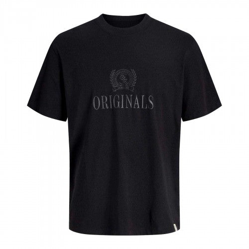 Front - Jack And Jones Mens Monogram Short-Sleeved T-Shirt