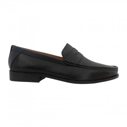 Front - Firetrap Mens The Sovereign Leather Penny Loafers