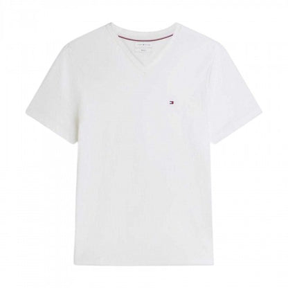 Front - Tommy Hilfiger Mens Essential Logo Regular T-Shirt