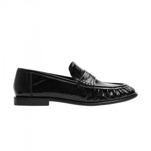 Front - Where´s That From Womens/Ladies Ruched Flat Loafers