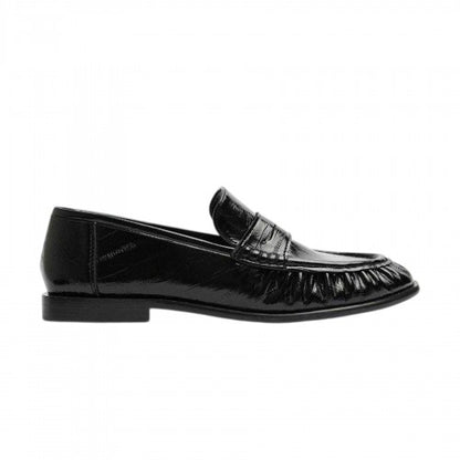 Front - Where´s That From Womens/Ladies Ruched Flat Loafers