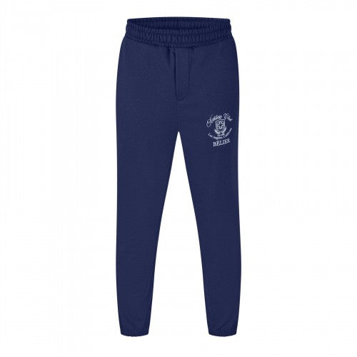 Front - Belier Unisex Adult Club Logo Athletic Joggers
