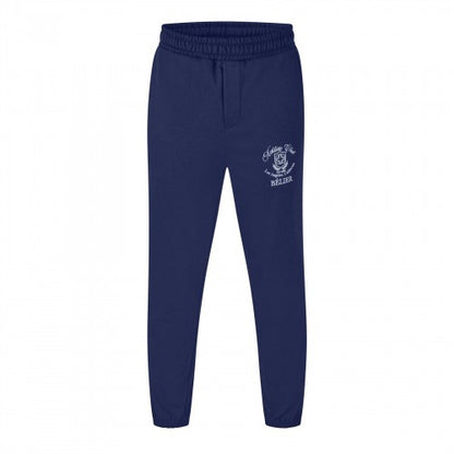 Front - Belier Unisex Adult Club Logo Athletic Joggers