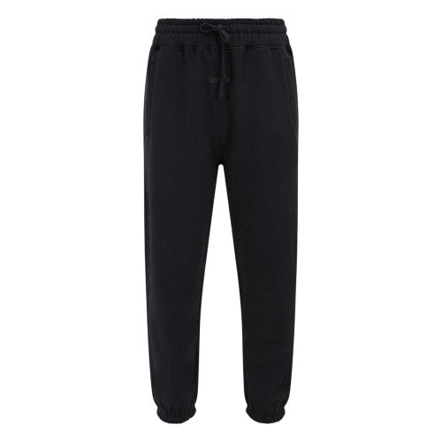 Front - Tela Cruz Mens Fleece Cuffed Ankle Jogging Bottoms