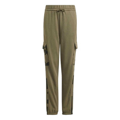 Front - Adidas Boys 3S Cargo Trousers