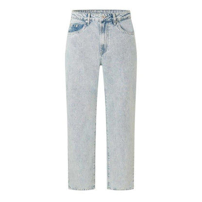 Front - MKI MIYUKI ZOKU Mens Denim Straight Leg Jeans