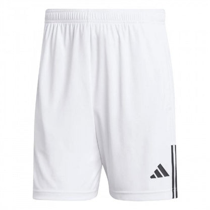 Front - Adidas Mens Sereno Aeroready 3 Stripes Regular Shorts