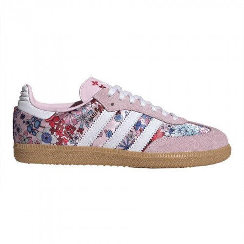Front - Adidas Childrens/Kids Samba OG Suede Trainers