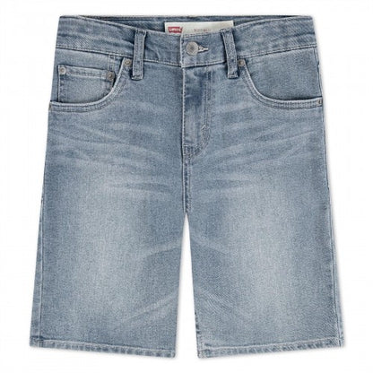 Front - Levis Boys 511 Faded Slim Shorts