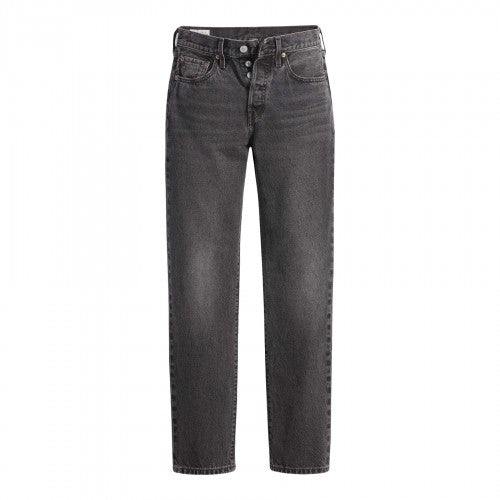 Front - Levis Womens/Ladies 501 5 Pockets Straight Jeans