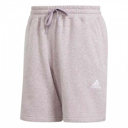 Front - Adidas Mens Essential Cotton Blend Regular Shorts