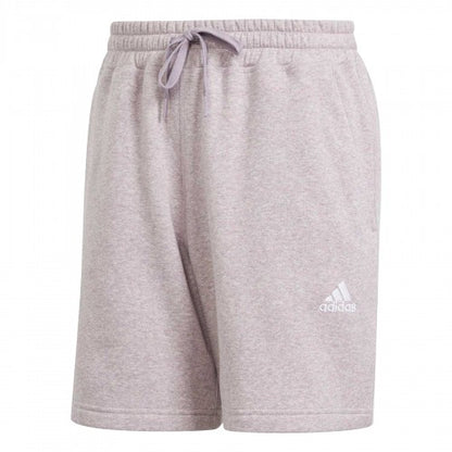 Front - Adidas Mens Essential Cotton Blend Regular Shorts