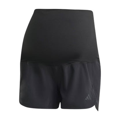 Front - Adidas Womens/Ladies Pacer Maternity Running Shorts