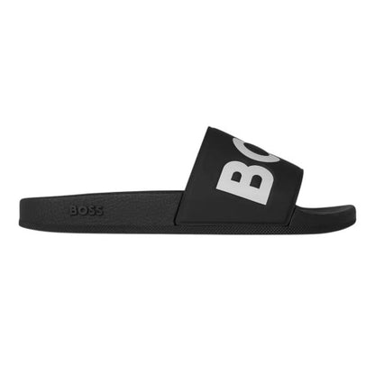 Front - Boss Mens Aryeh Logo Sliders
