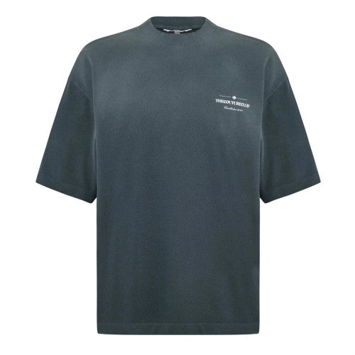 Front - Couture Club Mens Washed Oversized T-Shirt
