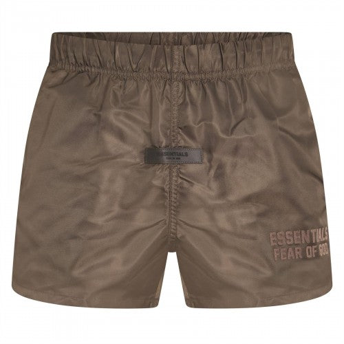 Front - Fear Of God Essentials Unisex Adult Embroidered Logo Tapered Shorts