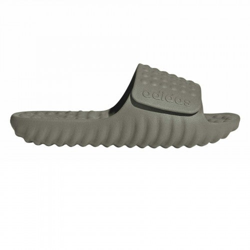 Front - Adidas Womens/Ladies Adissage Adjustable Strap Flat Slides