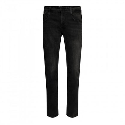 Front - Replay Mens Anbass Washed Slim Jeans