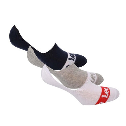 Front - Lee Unisex Adult Logo Liner Socks (Pack of 3)